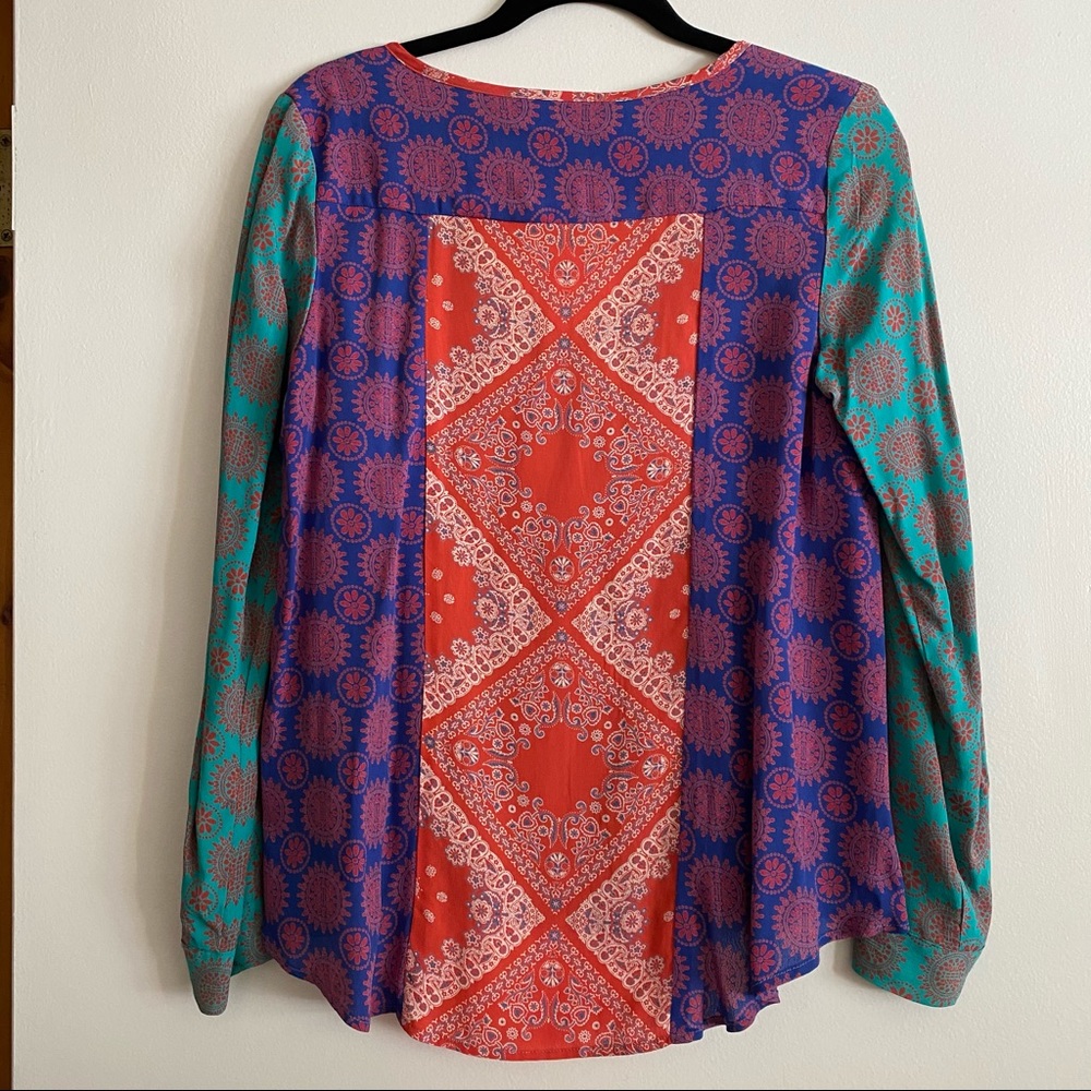 Lucy Love Patchwork Blouse